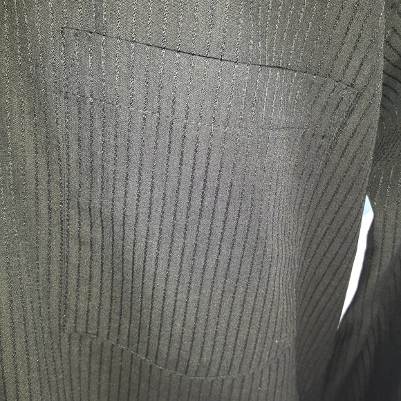 Van Heusen wrinkle-free fitted satin stripe shirt - Picture 2 of 5